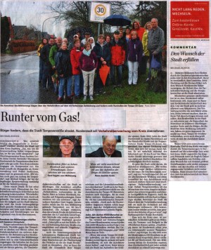 Artikel Norderstedter Zeitung vom 4.5.2013